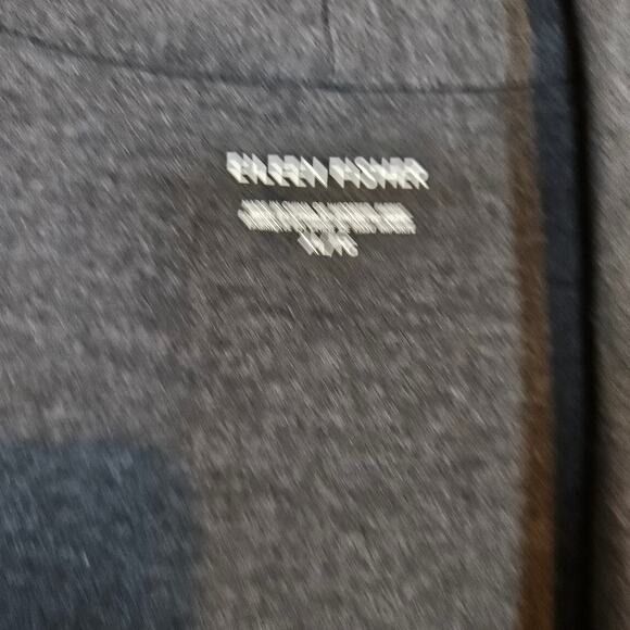 Eileen Fisher Drop Shoulder Open Front Duster Cardigan Women's Size X-Large - Picture 9 of 12